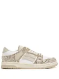 AMIRI glitter Skel low-top sneakers - White