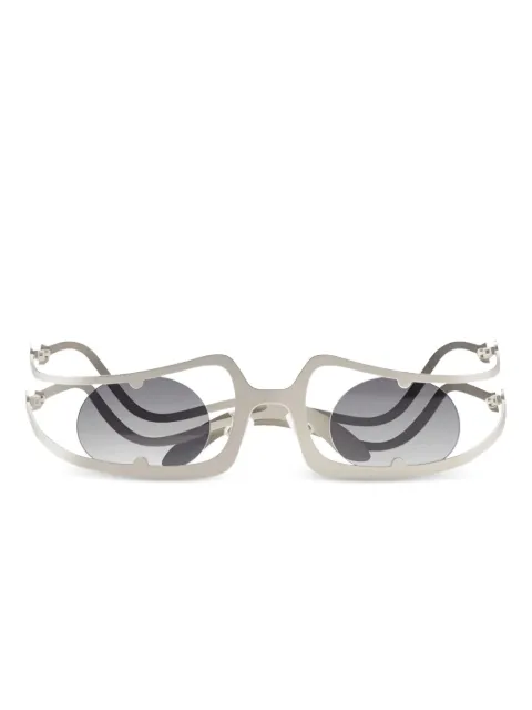Henrik Vibskov Robyn geometric-frame sunglasses