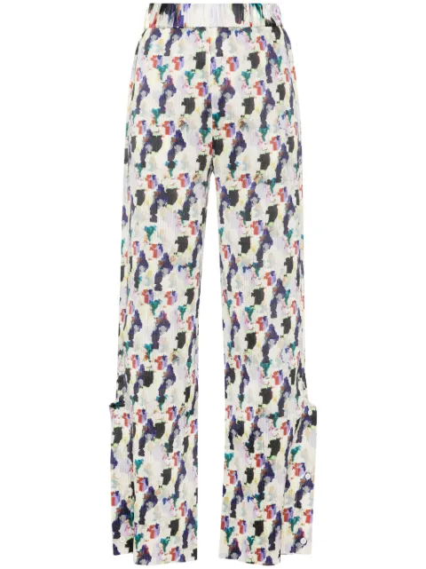 Henrik Vibskov floral-print plissé trousers