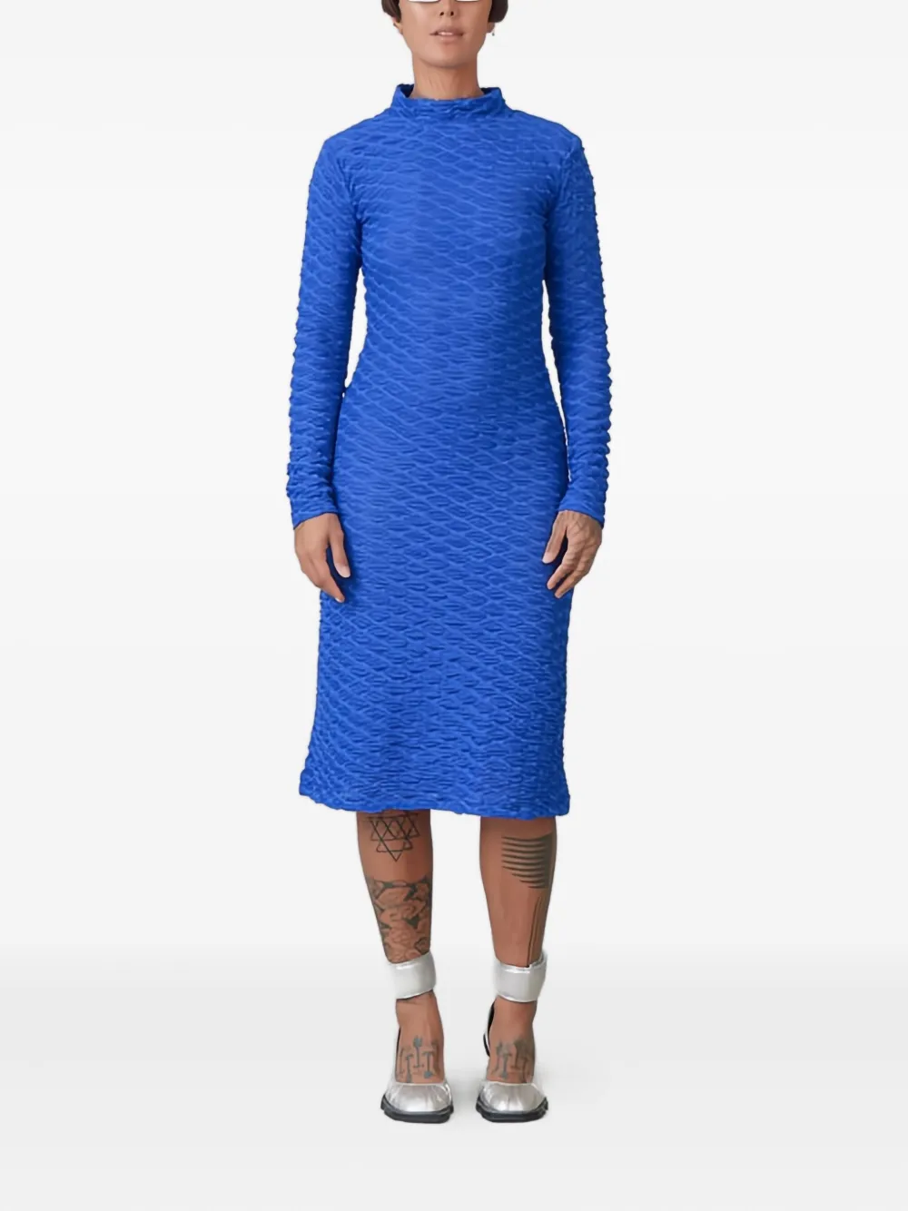Henrik Vibskov Bubble Midi Dress In Multi