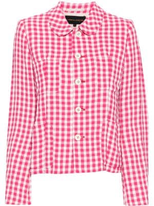 Pink gingham clearance jacket