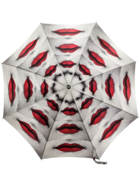 Fornasetti abstract-print umbrella