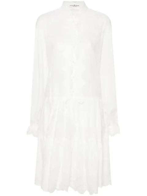 Ermanno Scervino floral-embroidery mini dress