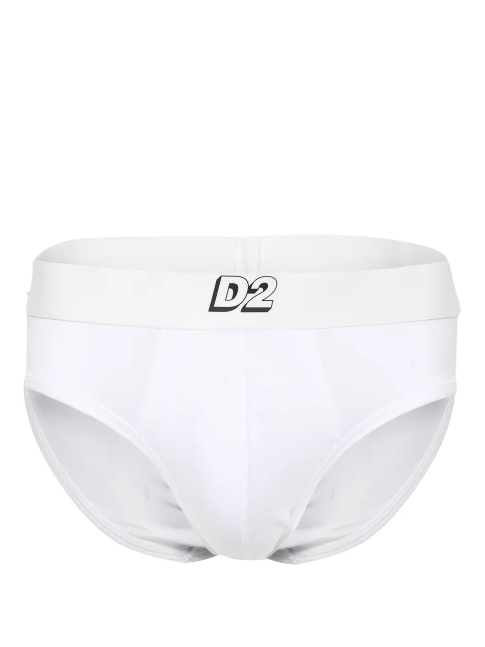 dsquared2 slip à logo imprimé - blanc