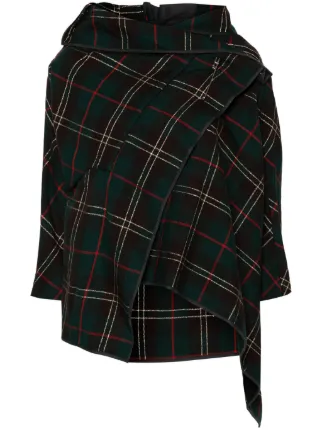 Comme Des Garçons Pre-Owned 1999 チェック ウールジャケット - Farfetch