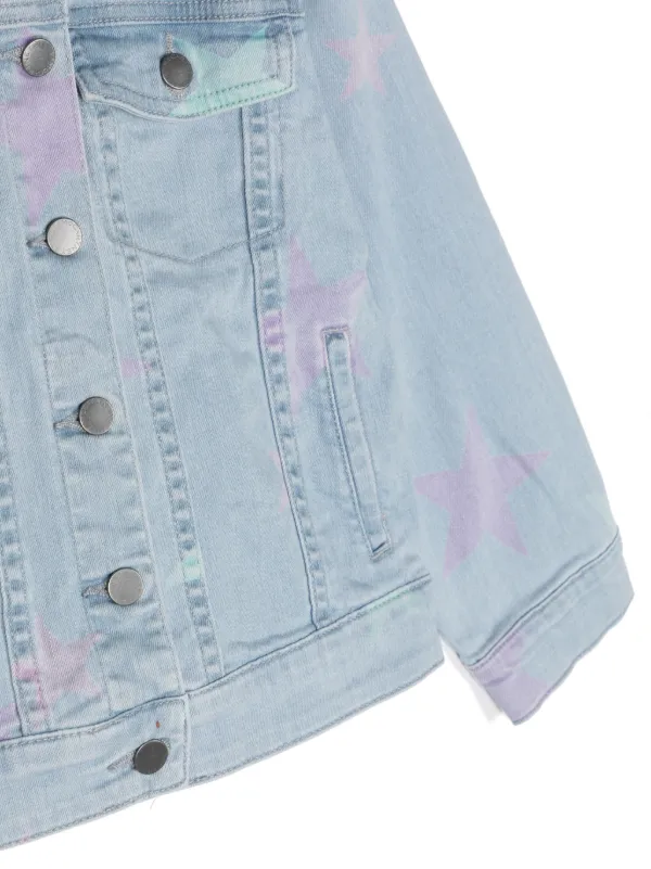 Stella McCartney Kids stars print Denim Jacket Farfetch
