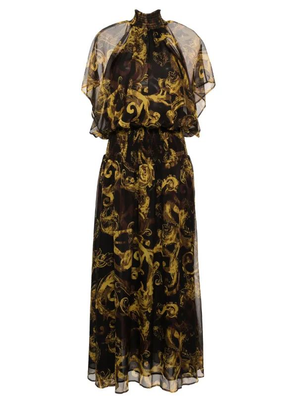 Vestito versace lungo discount