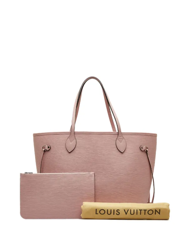 Louis Vuitton Pre Owned 2015 pre owned Neverfull MM Leather Tote