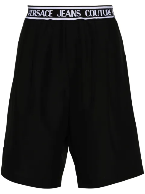 Versace Jeans Couture logo-waistband shorts