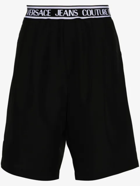 Versace Jeans Couture logo-waistband shorts