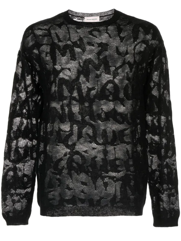 alexander mcqueen black jumper