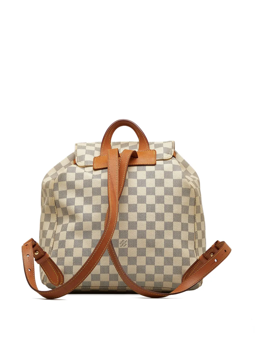 Louis Vuitton 2018 pre-owned Sperone canvas rugzak - Wit