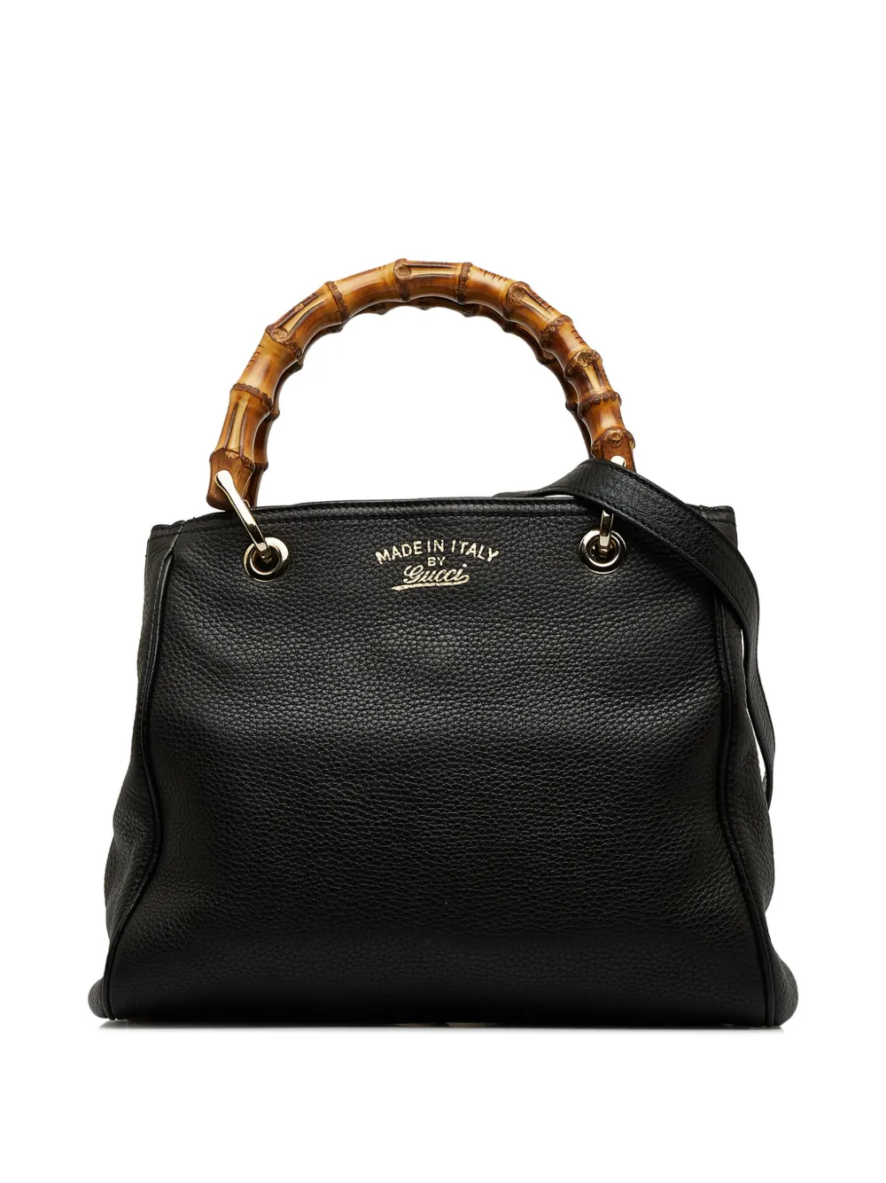 Gucci Pre Owned 2010 2015 Small Bamboo Shopper Tote Bag Farfetch