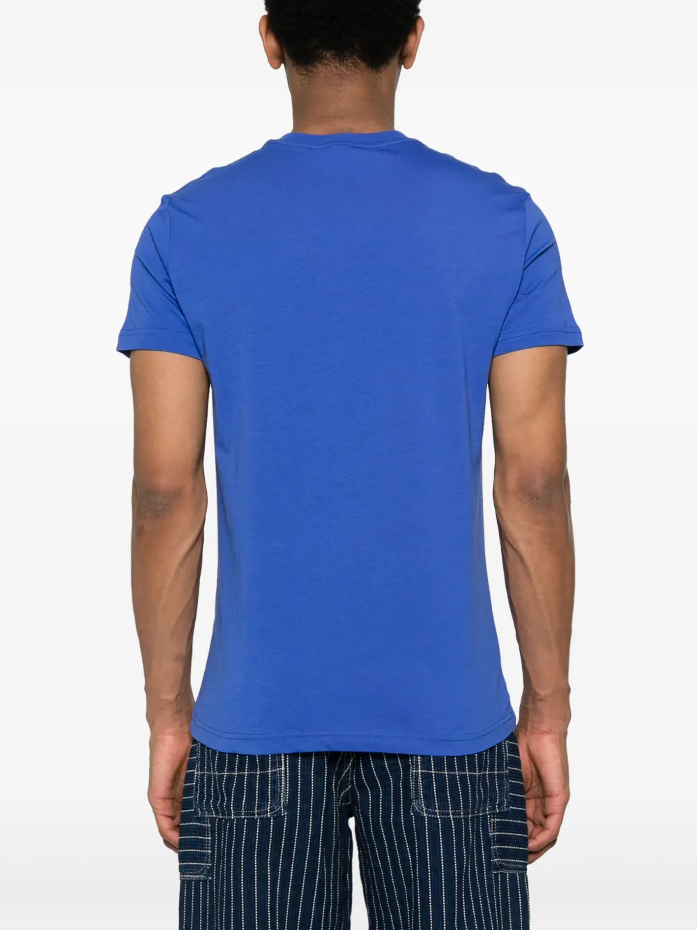 VERSACE JEANS COUTURE LOGO-PRINT COTTON T-SHIRT
