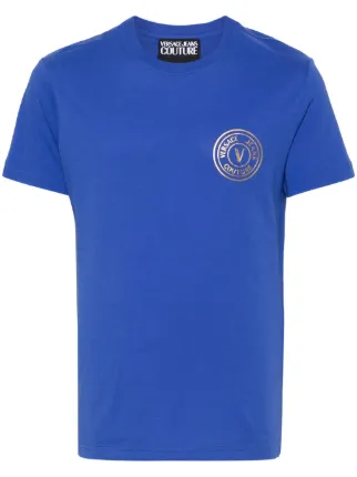 【VERSACE JEANS COUTURE】ロゴプリント入りTシャツ 22472322_52486462_322.jpg