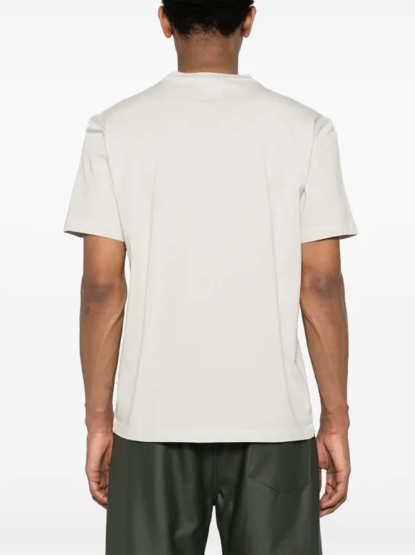 DSQUARED2 graphic-print Cotton T-shirt | Neutrals | FARFETCH