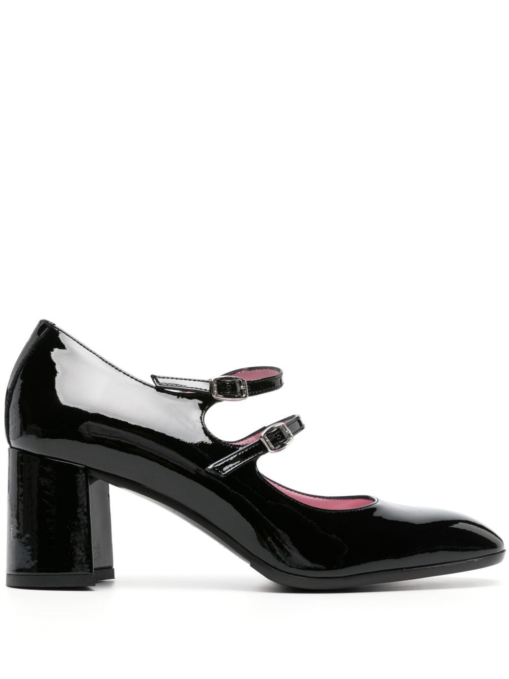 Shop Carel Paris Alice 60mm Patent Leather Pumps In Black