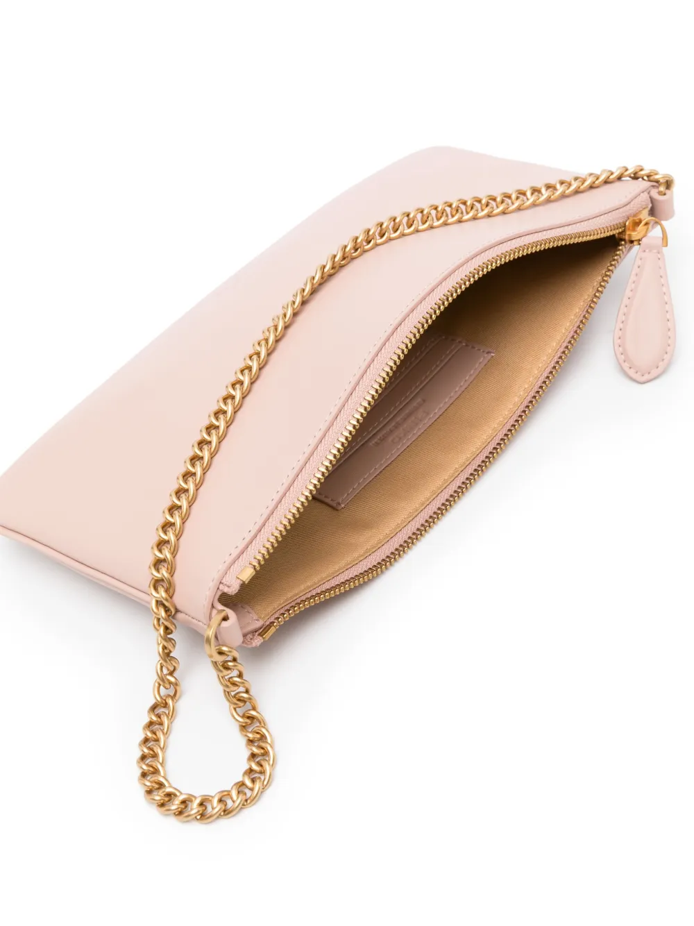 Pinko Flat Classic Love Simply Shoulder Bag In Pink