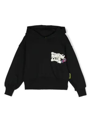 AMIRI KIDS Knitted Hoodie | Black | FARFETCH ZA