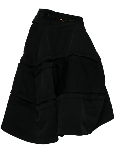 Comme Des Garçons asymmetric midi skirt