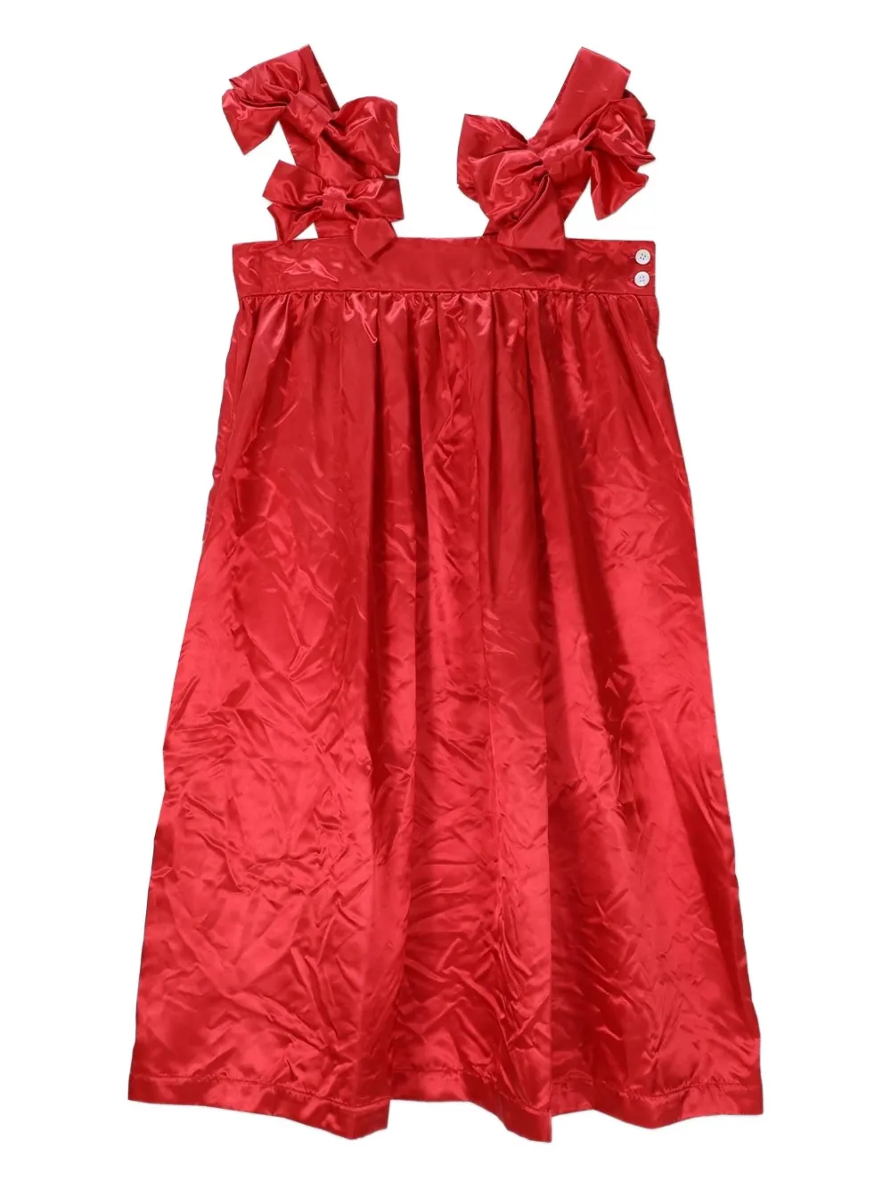 Comme Des Garçons Girl bow-detail dress | Red | Image 1