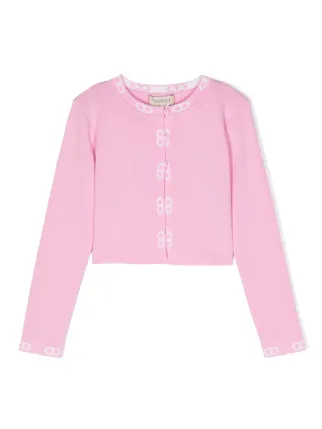 Kids cropped cardigan best sale