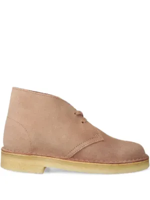 Clarks Wallabee Boots | Pink | FARFETCH ZA