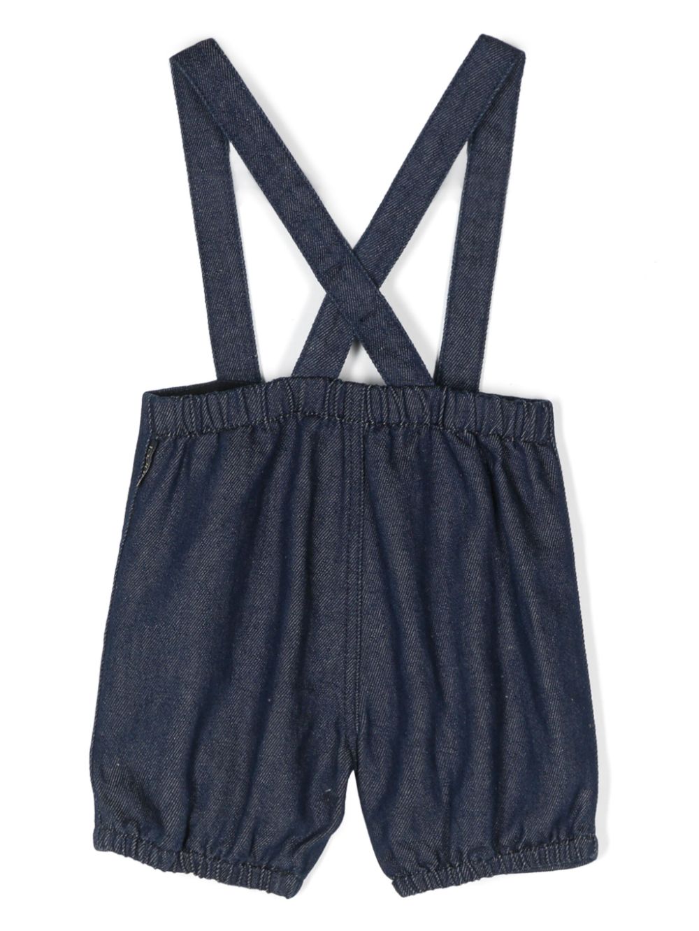 Gucci Kids denim dungarees - Blue