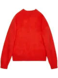 Gucci crew-neck wool jumper - Red