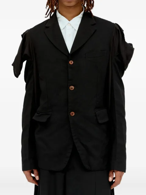 Comme des Garçons Homme Plus cut-out shoulder jacket