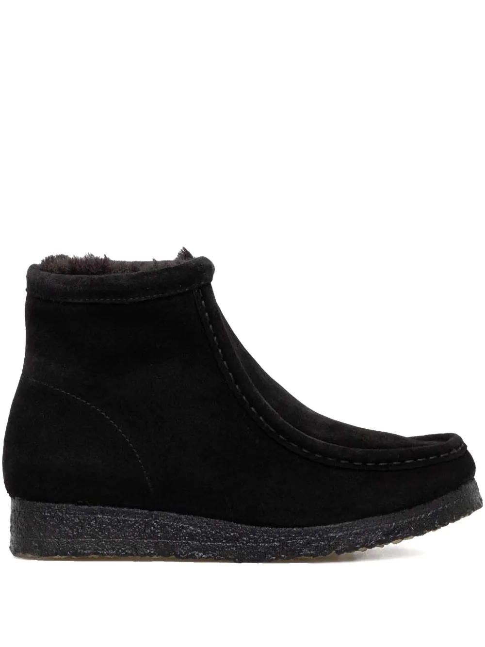 Wallabee Hi Suede boots