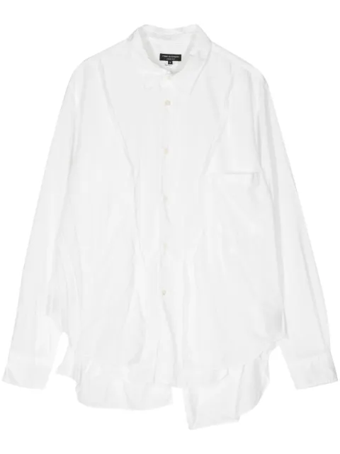 Comme des Garçons Homme Plus asymmetric poplin shirt