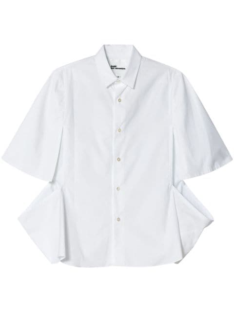 Noir Kei Ninomiya рубашка с двойными рукавами