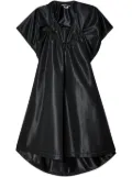 Junya Watanabe draped midi dress - Black
