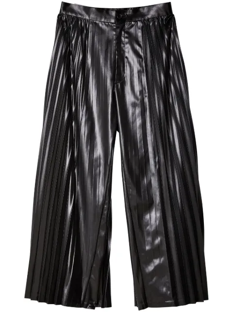 Junya Watanabe pleated cropped trousers 