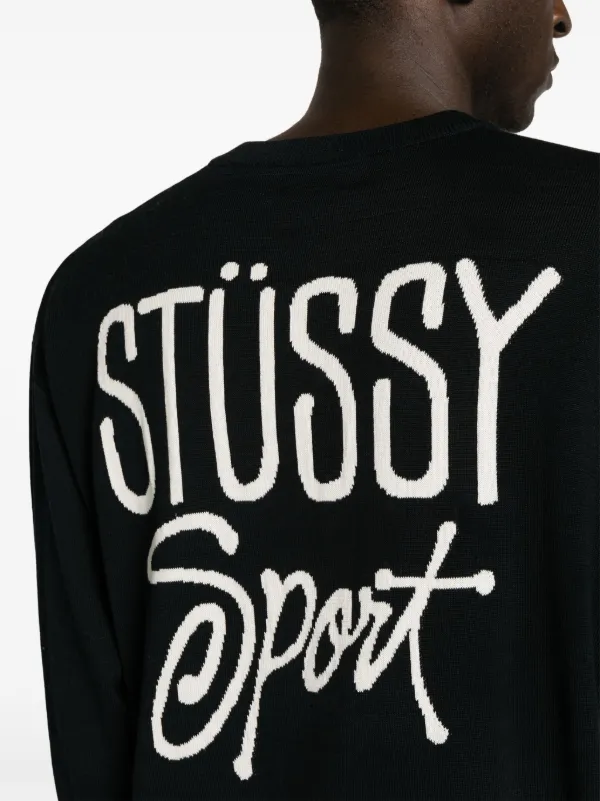 Stussy crew best sale neck jumper