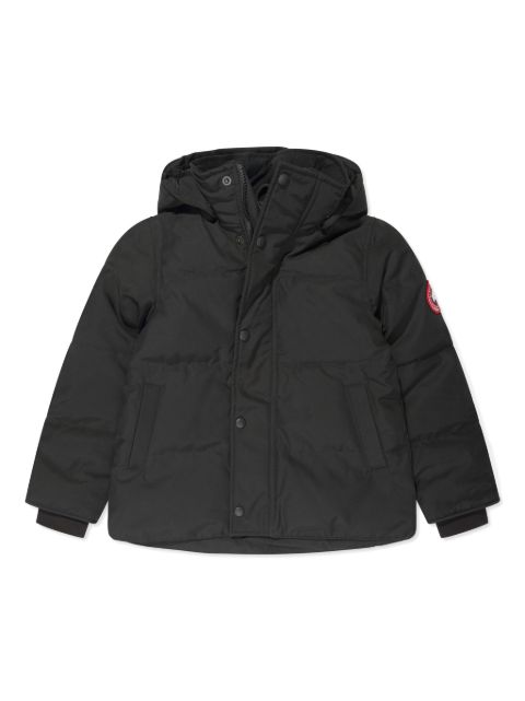 Canada Goose Kids Gewatteerd jack met logopatch