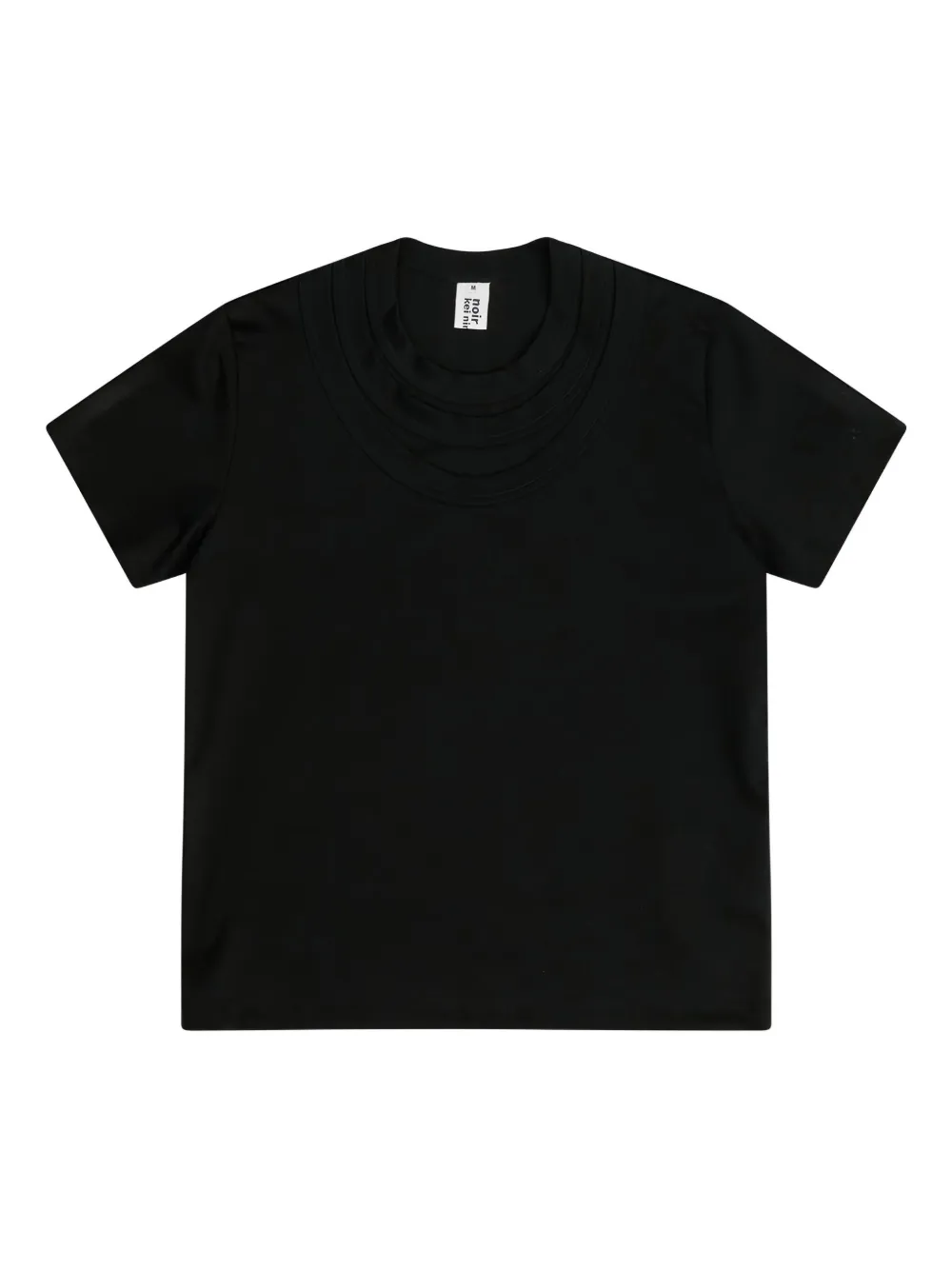 Noir Kei Ninomiya cotton T-shirt | Black | Image 1