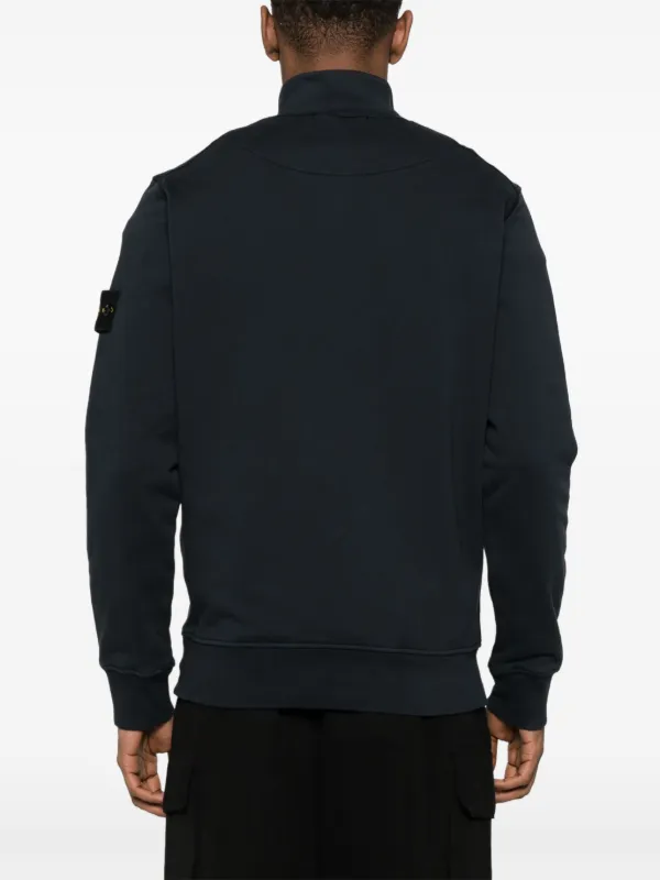 STONE ISLAND ハイネック ハーフジップスウェット XL コンパスロゴ STONE ISLAND ハイネック ハーフジップスウェット XL コンパス