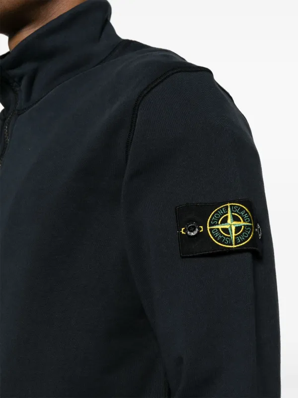 Stone Island コンパスロゴ スウェットシャツ | ブルー | FARFETCH JP