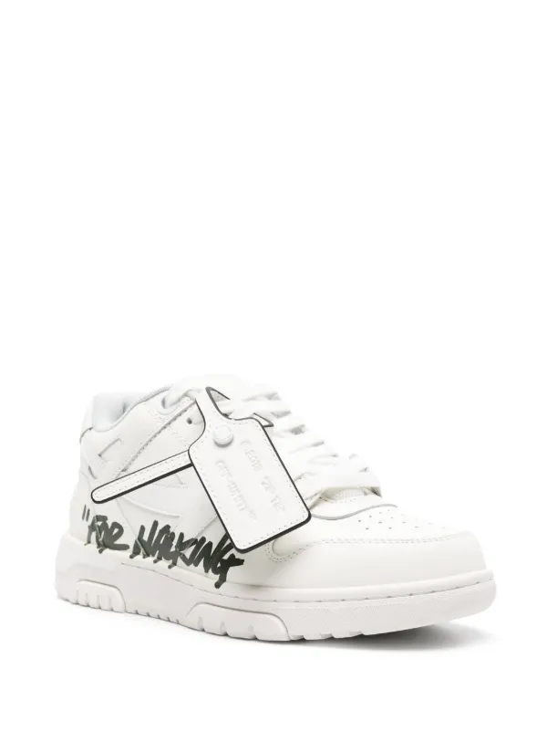 OFF-WHITE オフィス ローカット スニーカー OFF-WHITE オフホワイト OUT OF OFFICE VINTAGE LEATHER