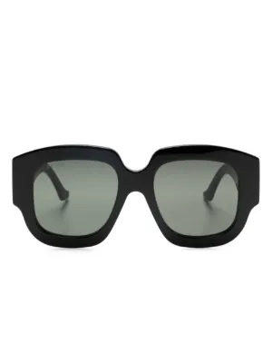 Prada Eyewear キャットアイ サングラス | ブラック | FARFETCH JP