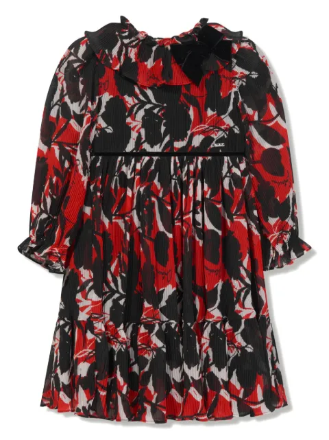 Patachou floral-print pleated dress