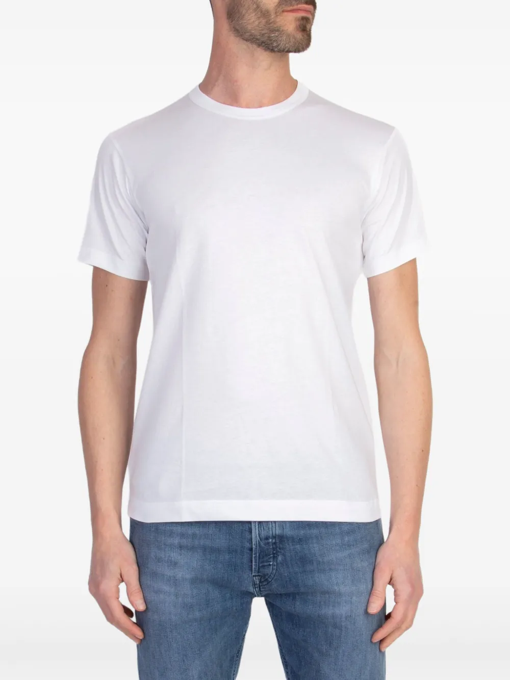 Comme des Garçons Homme Plus short sleeve T-shirt | White | Image 1