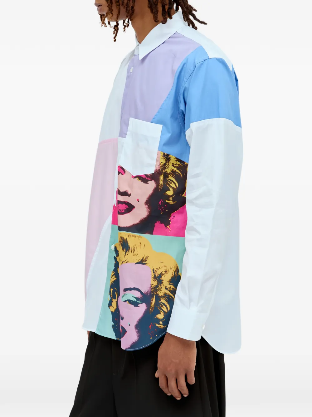 Comme Des Garçons Shirt Hemd mit grafischem Print | Image 2