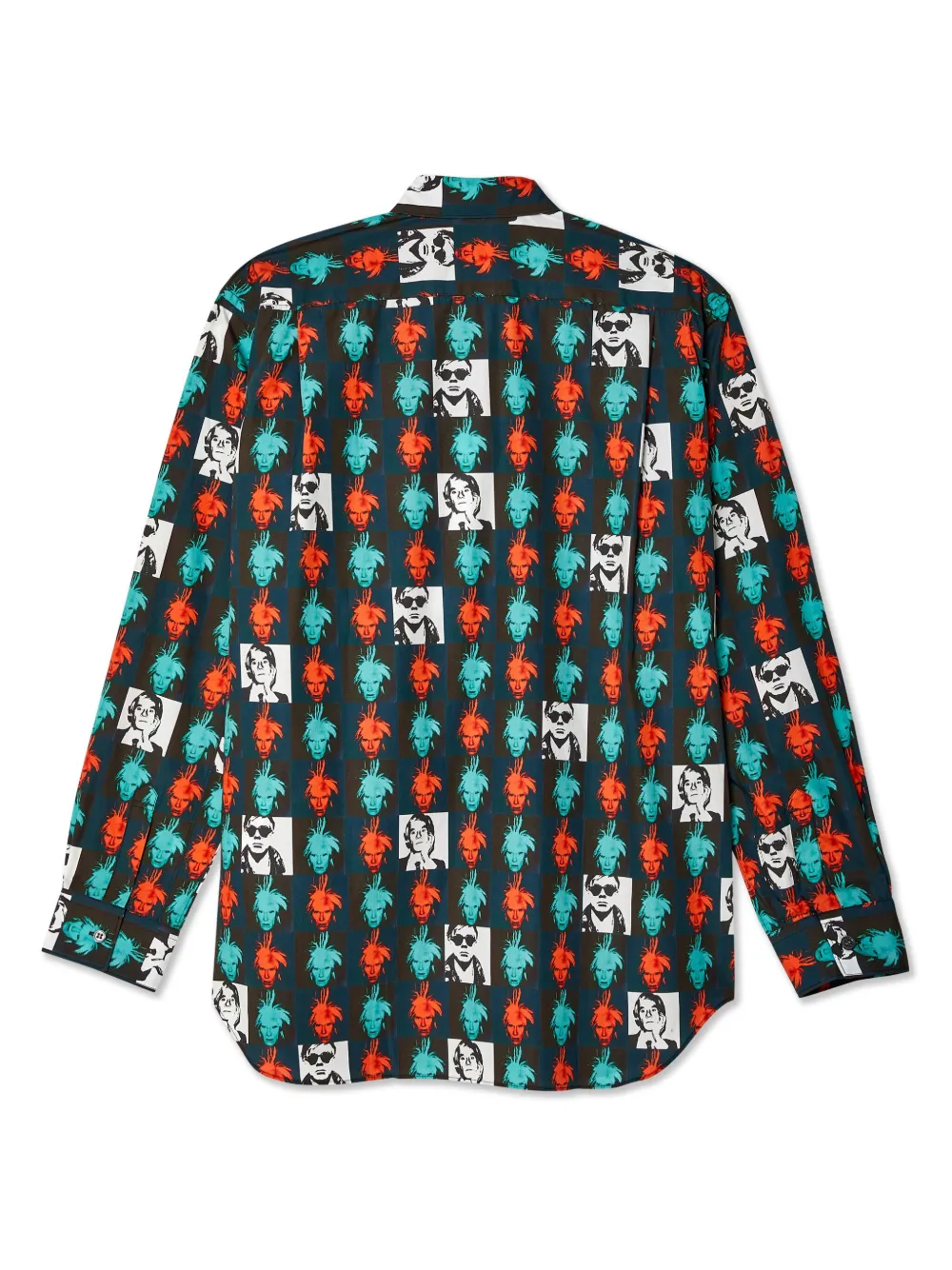 Comme Des Garçons Shirt graphic-print cotton shirt | Image 2
