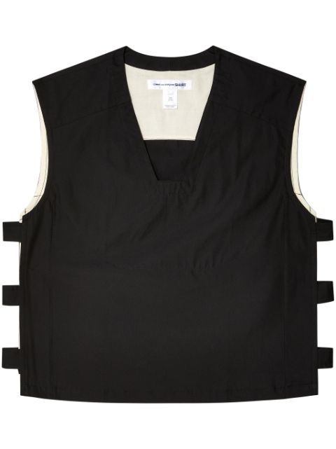 Comme Des Garcons Shirt V-neck sleeveless shirt Men