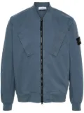 Stone Island Compass-badge bomber jacket - Blue