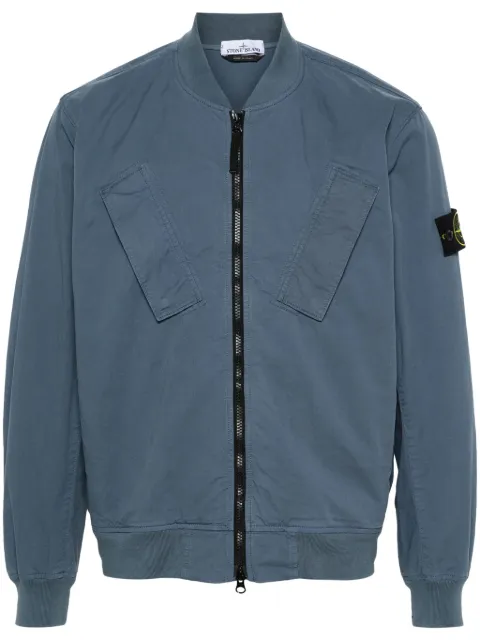 Stone Island chamarra bomber con motivo Compass
