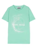 Stone Island Junior Compass-motif cotton T-shirt - Green